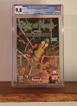 Rick and Morty Presents: Pickle Rick #1 9.8 Weiße Seiten CGC