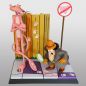 Mobile Preview: Der rosarote Panther Statue Pink Panther & The Inspector 41 cm