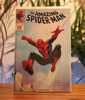 The Amazing Spider-Man #800 John Romita Sr. Scorpion Comics Trade Dress Variant