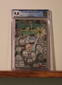 Rick and Morty: Pocket Like You Stole It #1 9.8 White Pages CGC