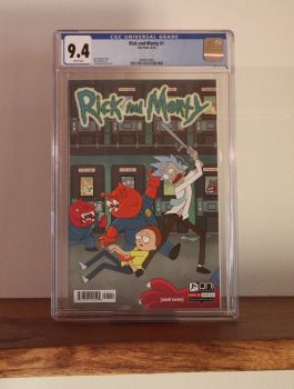 Rick and Morty #1 9.4 White Pages CGC