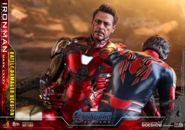 Avengers: Endgame MMS Diecast Action Figure 1/6 Iron Man Mark LXXXV Battle Damaged Ver. 32 cm
