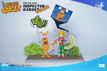 Inspector Gadget Mega Hero Actionfiguren 1/12 Inspector Gadget Deluxe Version 17 cm