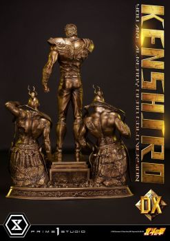 Fist of the North Star Statue 1/4 Kenshiro You Are Already Dead Deluxe Gold Version 71 cm