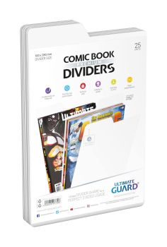 Ultimate Guard Premium Comic Book Dividers Weiß (25)