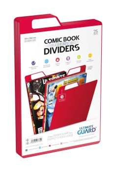 Ultimate Guard Premium Comic Book Dividers Rot (25)