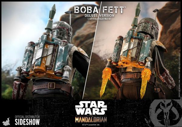 Star Wars The Mandalorian Action Figure 2-Pack 1/6 Boba Fett Deluxe 30 cm