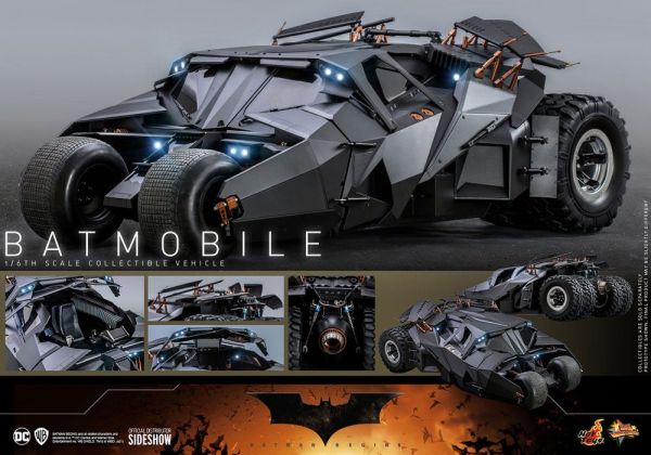 The Dark Knight Trilogie Movie Masterpiece Fahrzeug 1/6 Batmobile 73 cm