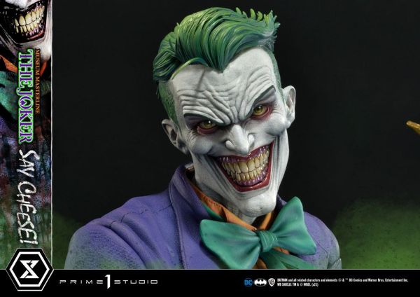 DC Comics Statue 1/3 The Joker Say Cheese 99 cm