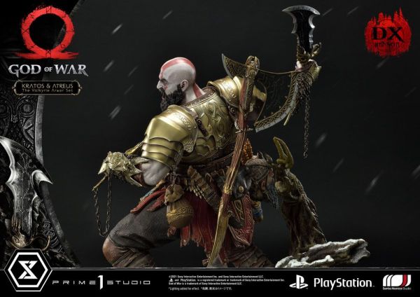 God of War Premium Masterline Series Statue Kratos and Atreus in the Valkyrie (Deluxe Version) 72 cm