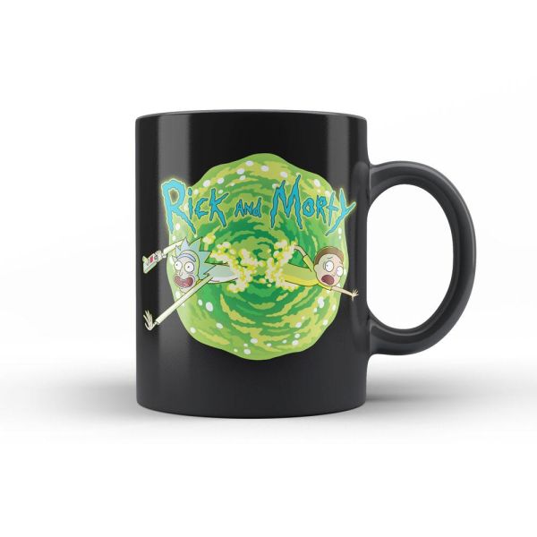 Rick & Morty mug logo