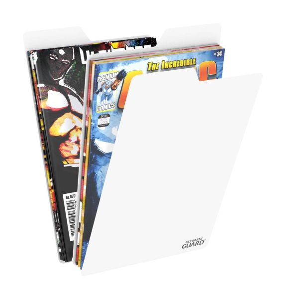 Ultimate Guard Premium Comic Book Dividers White (25)