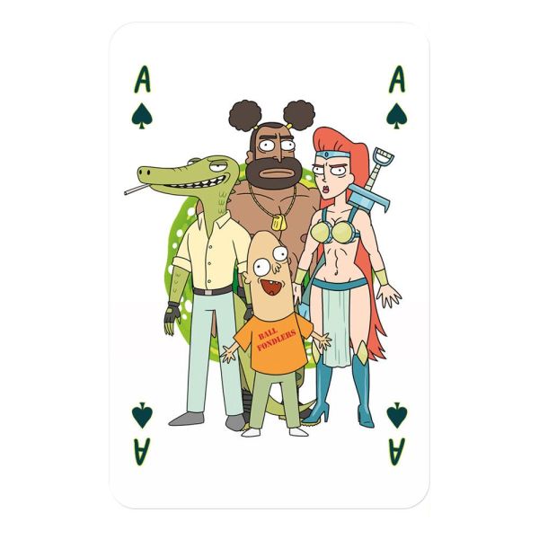 Rick and Morty Number 1 Spielkarten